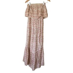 Floral Off-Shoulder Romper Japna XS